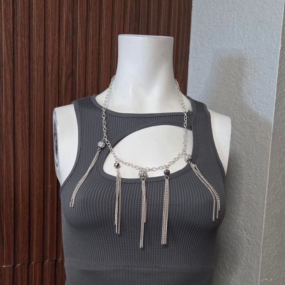 Notinlist Women's Grey and Silver Accessory